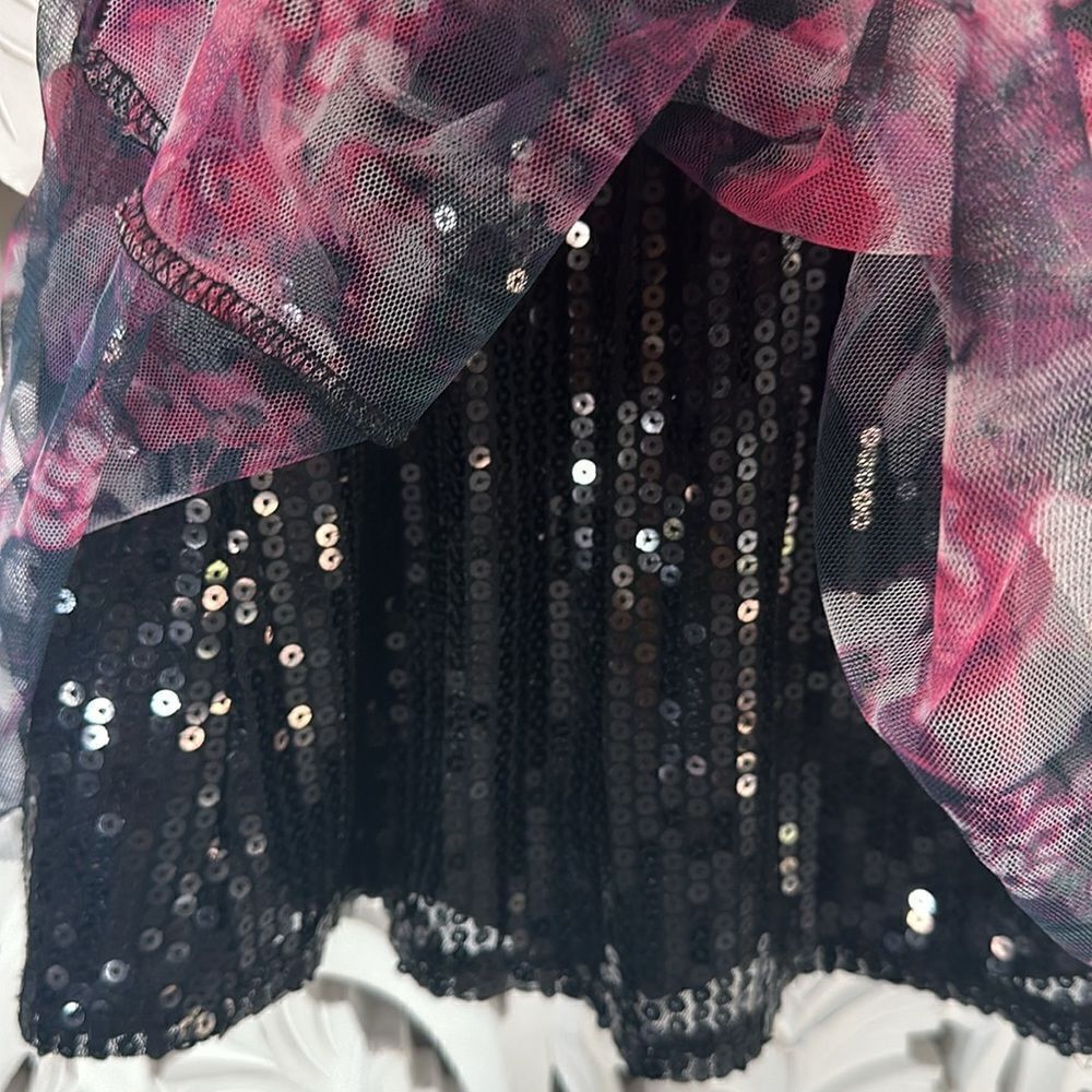 Girls Twirl sparkle Skirt - Picture 3 of 8